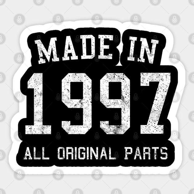 1997 Birthday Sticker by SpottydoggCreatives